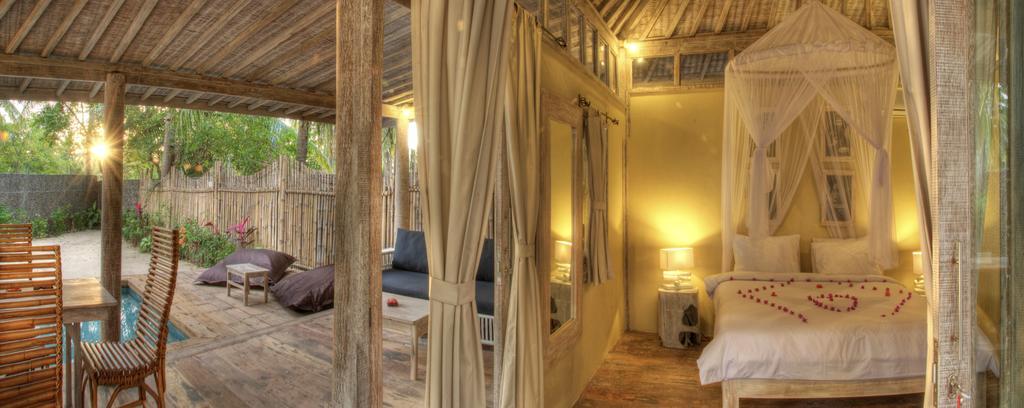 Les Jardins De Gili Villa Gili Trawangan Exterior photo