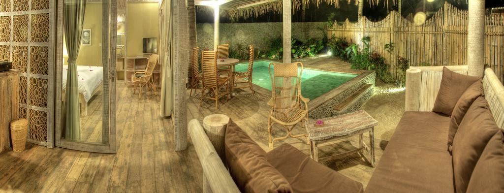 Les Jardins De Gili Villa Gili Trawangan Exterior photo