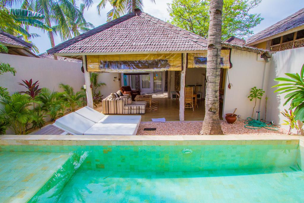 Les Jardins De Gili Villa Gili Trawangan Exterior photo
