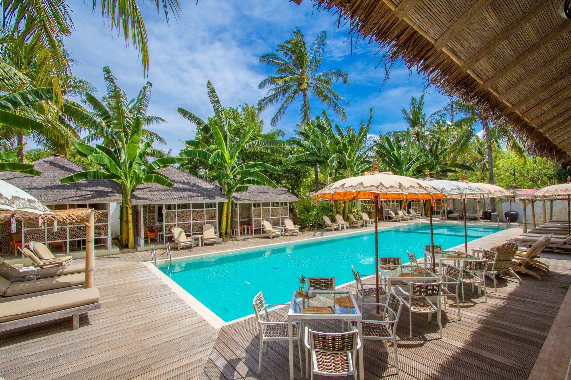Les Jardins De Gili Villa Gili Trawangan Exterior photo